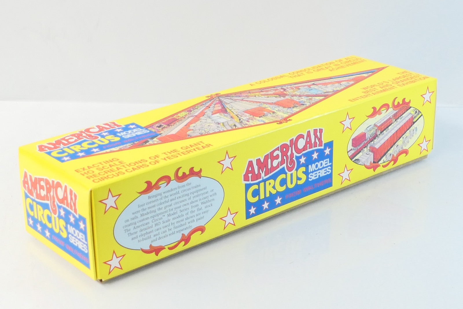 Walthers HO American Circus Scale Strates Shows 41/45 Flat Car #41 & #451