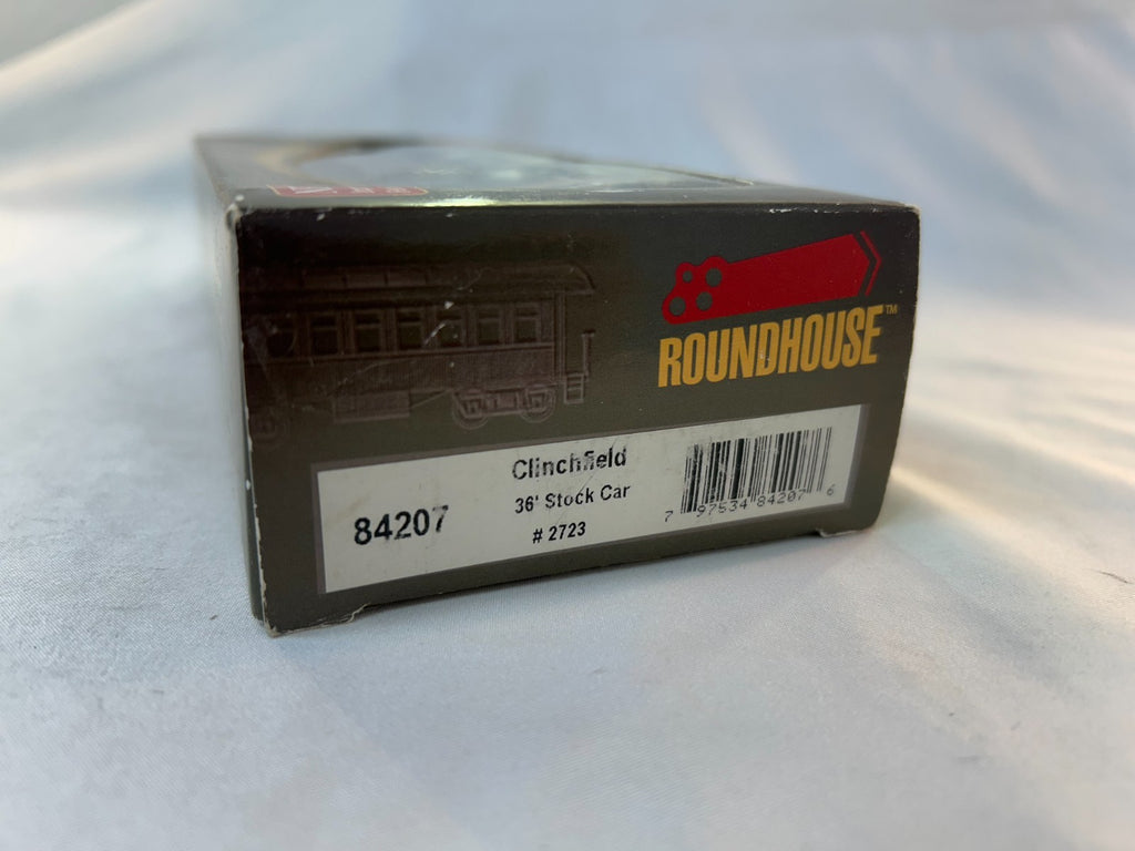 Roundhouse 84207 HO Scale 36' Stock Car, Clinchfield #27232