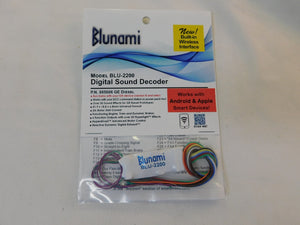 Soundtraxx Blunami 885606 GE Diesel BLU-2200 Digital Sound Decoder