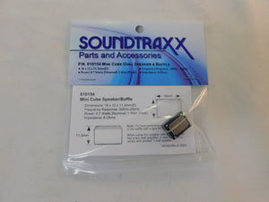 Soundtraxx 810154 Mini Cube Oval Speaker & Baffle