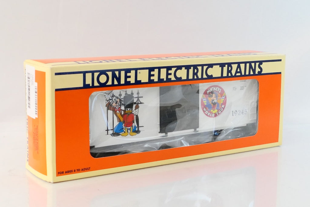Lionel 19245 - O Scale Mickey's World Tour Hi Cube Boxcar8