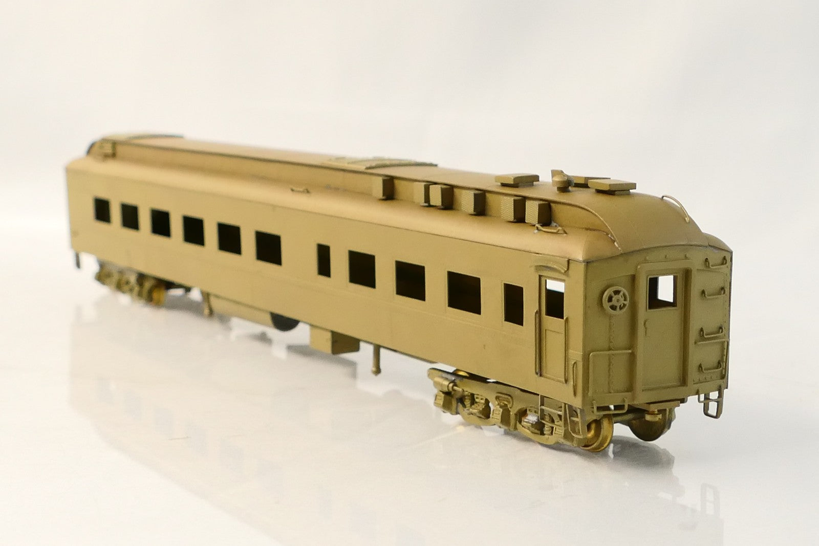 Hallmark Brass HO Scale Passenger Diner Car Unpainted0