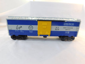 Lionel 6-9219 O Gauge M.P. Animated Box Car, Missouri Pacific Lines Eagle #9219
