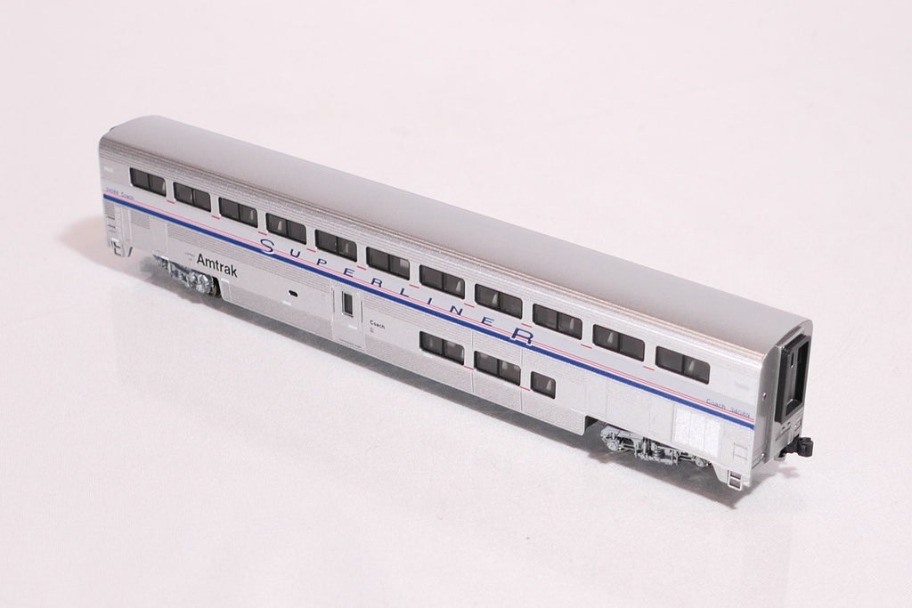 Kato 106-3504 N Scale Amtrak Superliner Passenger Car Phase IV Set A (4 Car Set)8