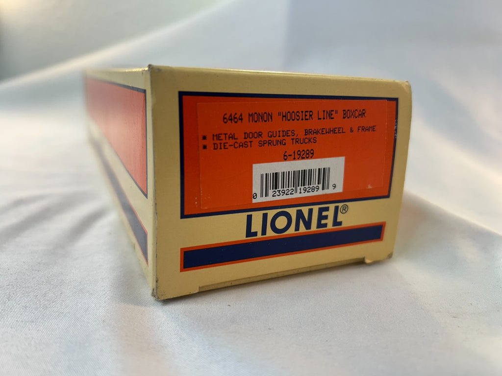 Lionel 6-19289 O Scale Monon Hoosier Line Boxcar #6464-1972