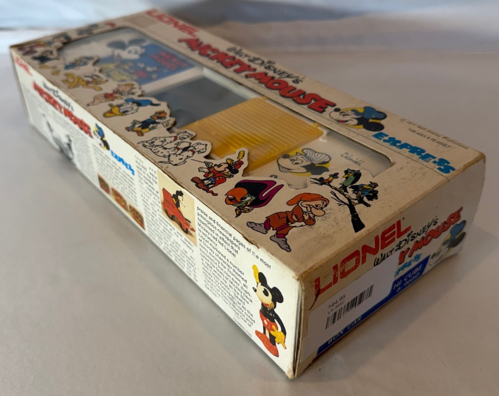 Lionel Walt Disney's Mickey Mouse Express Hi Cube Box Car 6-96605