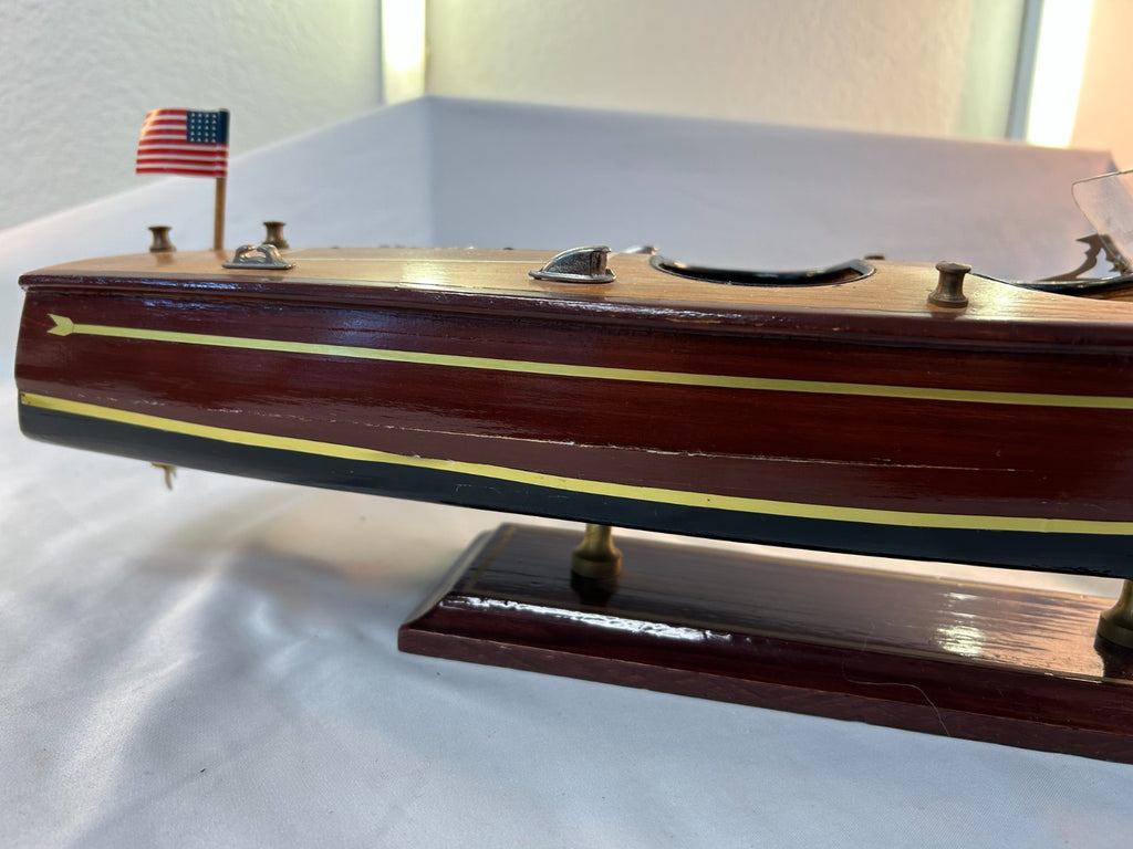 Dean & Dean 1998 20" Chris Craft Wooden Boat, Handmade *FREE SHIPPING*4