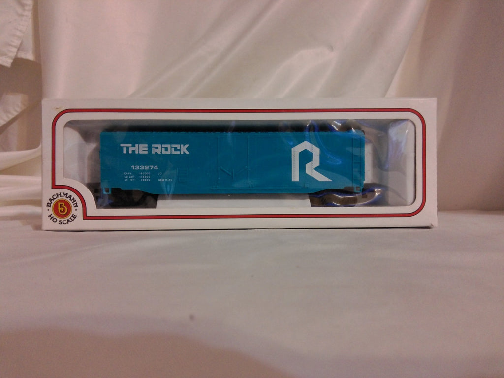Bachmann HO Scale 50' Plug Door Box Car, The Rock (Rock Island) #1332740