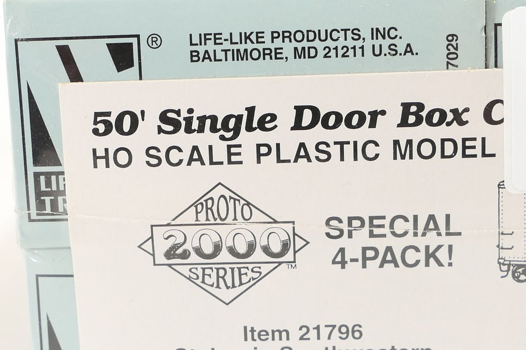 Walthers 21798 - HO Scale 50' Boxcar 4 Pack St Louis Southwestern3
