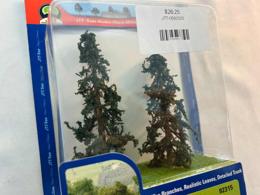 JTT Scenery Products 92315 Redwood 5" - 6", 2 Pieces1