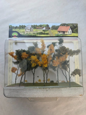 JTT (HO-Scale) 95623 - Woods Edge Trees - MIXED FALL 3" - 3-1/2" Tall - NIB