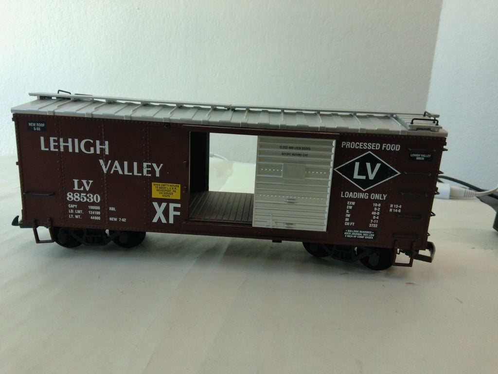 USA Trains R19060C G Scale Steel Box Car Lehigh Valley #885301