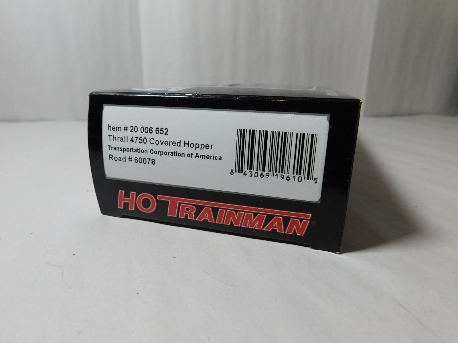Atlas 20-006-652 HO Scale Thrall 4750 Covered Hopper, TCAX #600782