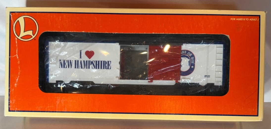 Lionel 19970 - O Scale I Love New Hampshire Boxcar0