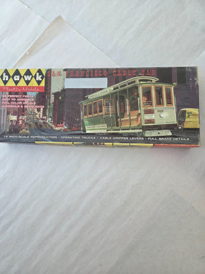 Hawk #517-98 HO Scale San Francisco Cable Car
