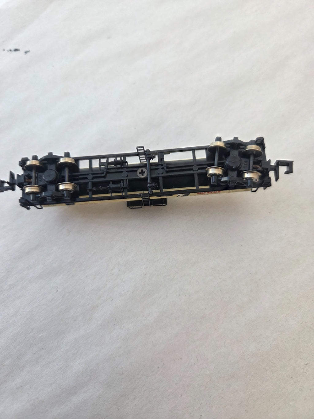 Con-Cor #8011 N Scale 1980 Con Cor Christmas Car "Penguin Dairy Farms"3