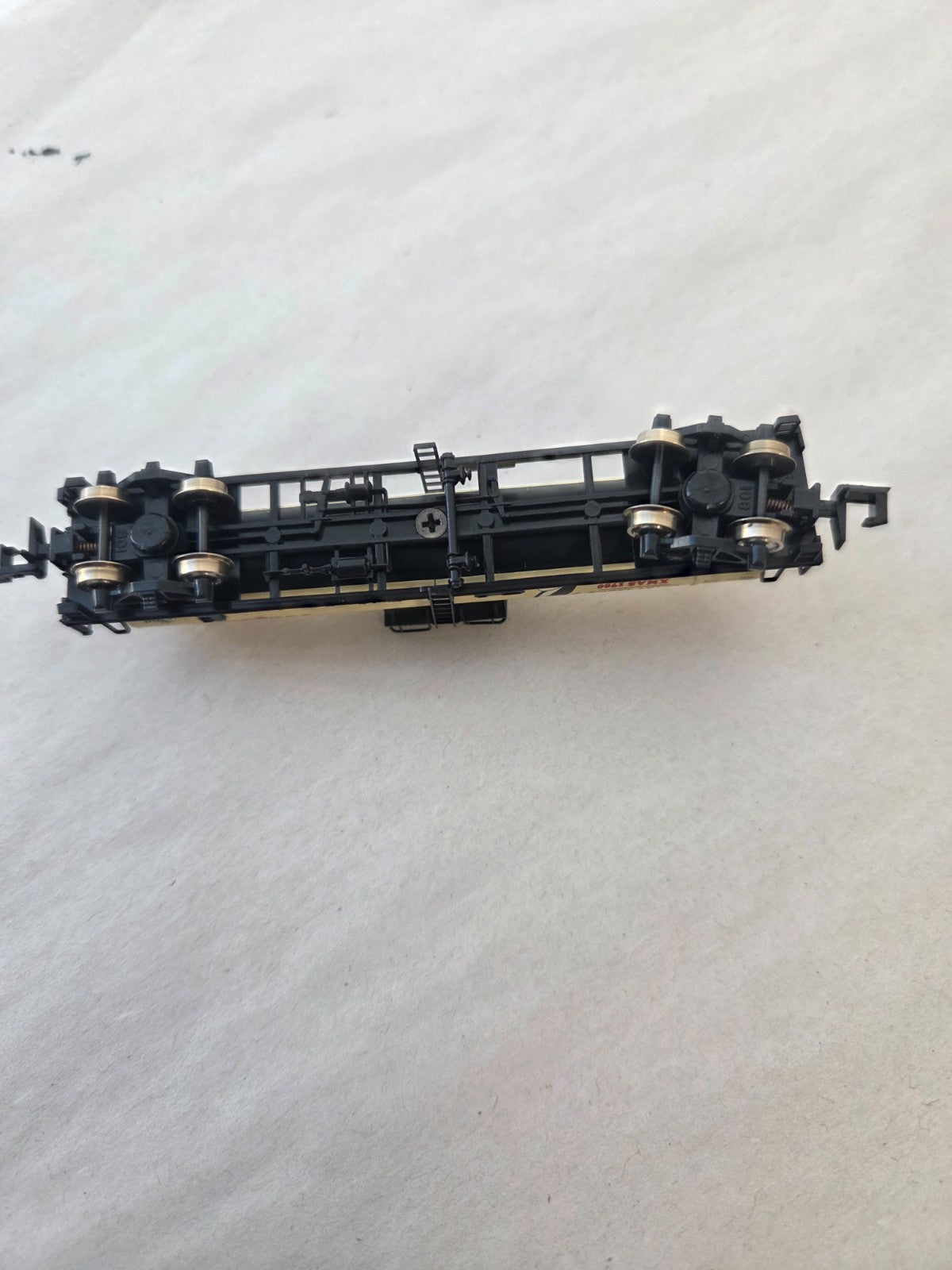 Con-Cor #8011 N Scale 1980 Con Cor Christmas Car "Penguin Dairy Farms"3
