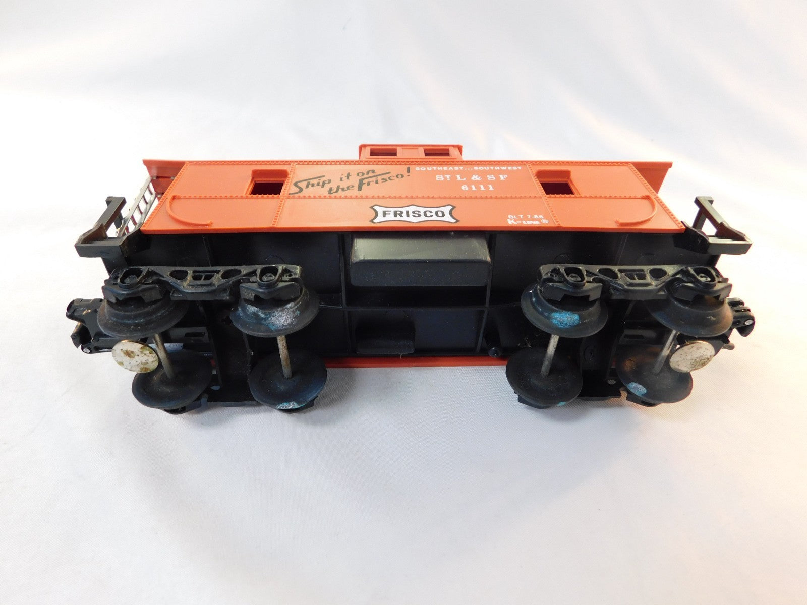 K-Line Electric Trains 6111 O Scale Caboose, Frisco STL&SF #61115