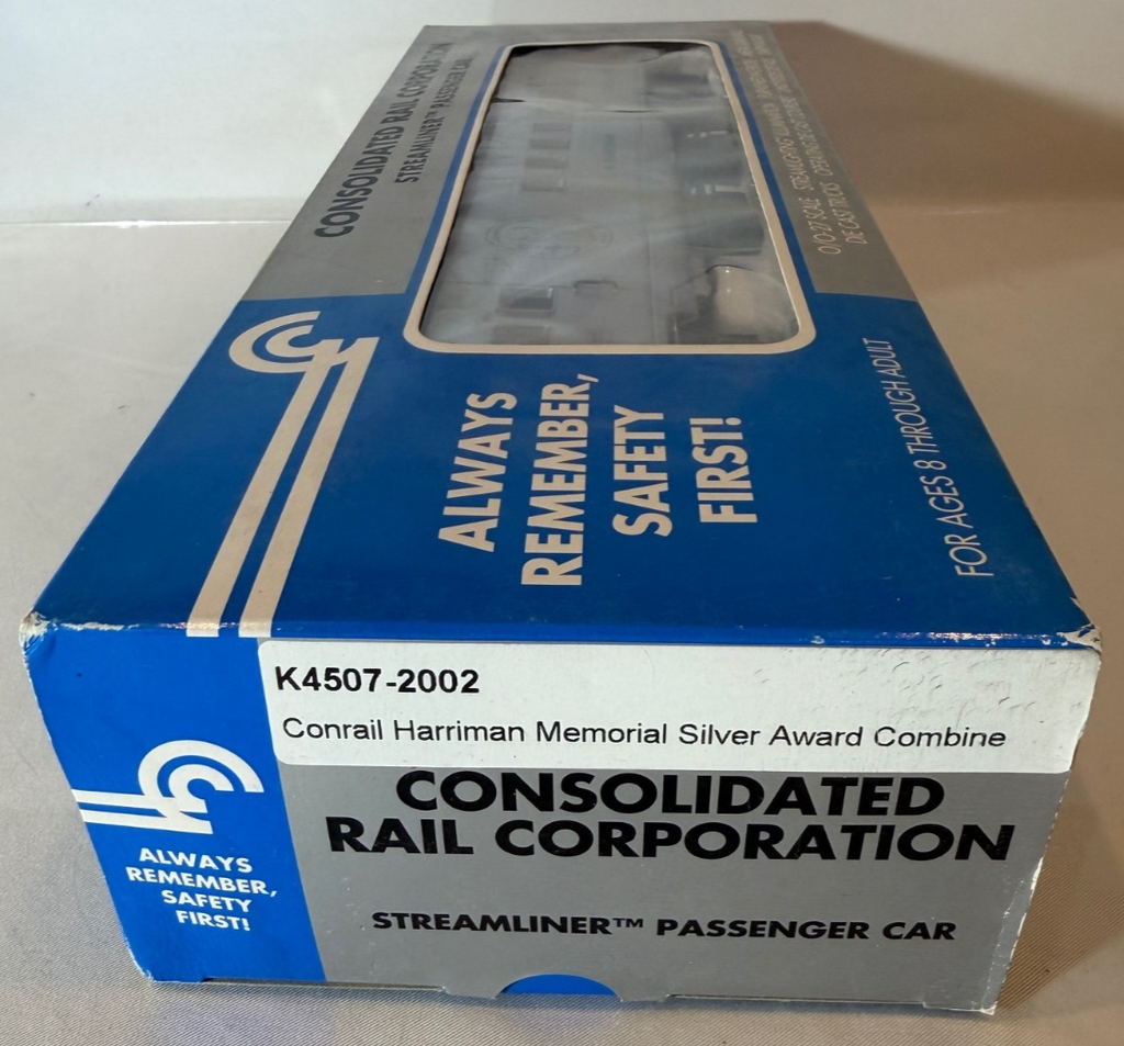 K-Line 4507-2002 - O Scale Conrail Harriman Memorial Silver Award Combine3
