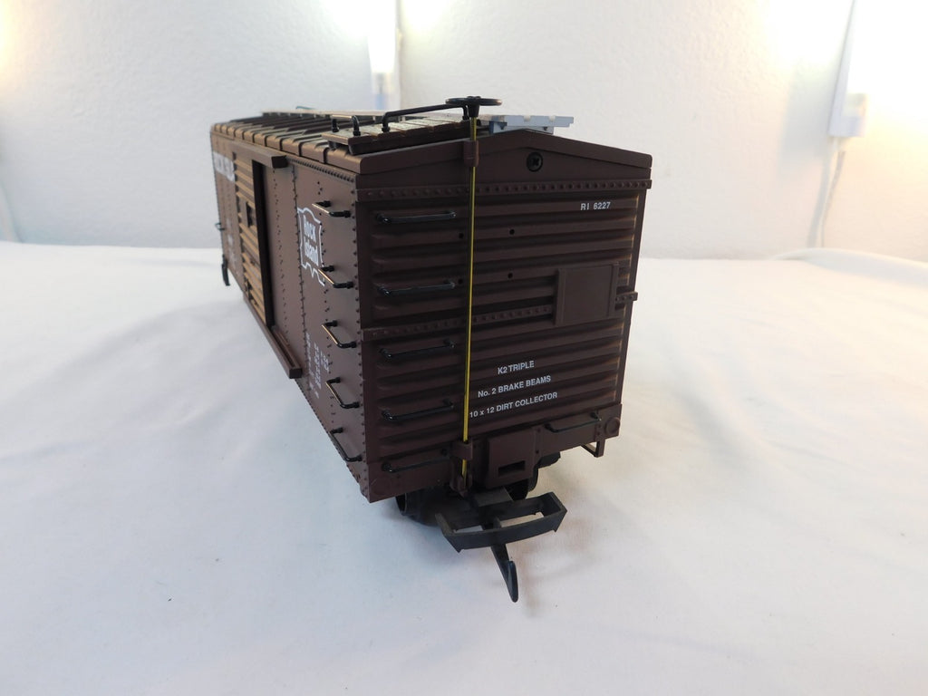 USA Trains R19104C G Scale Steel Box Car Rock Island #62276