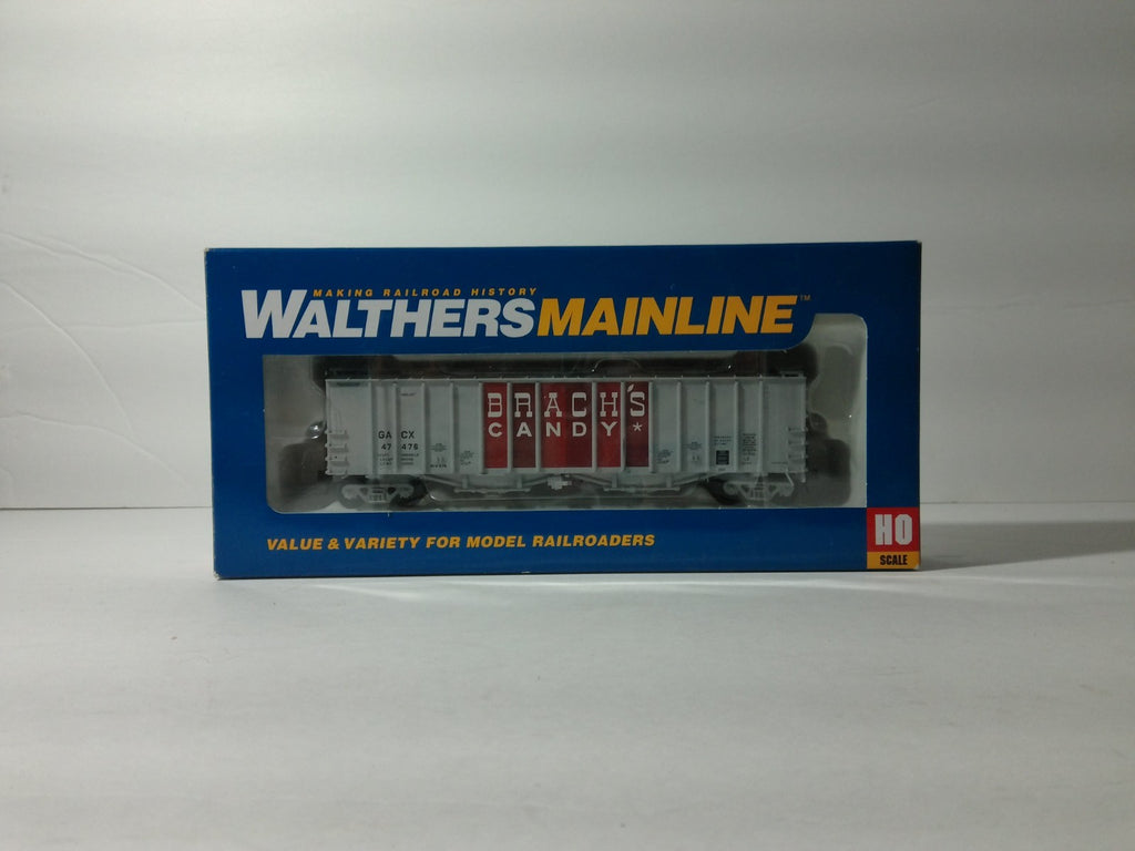 Walthers 910-7209 HO Scale 50' 2-Bay Airslide Hopper Brach's Candy GACX #474762