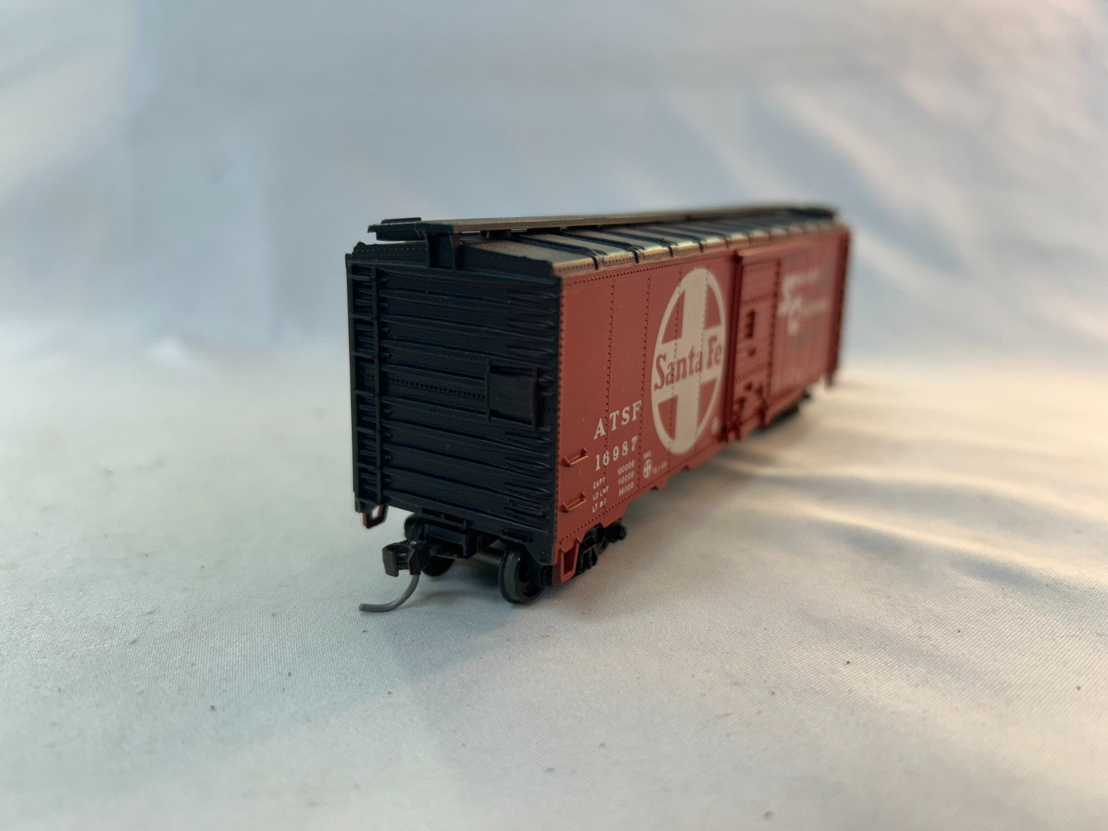 Athearn 1221 HO Scale 40' Box Car Kit, Santa Fe Shock Control #169873