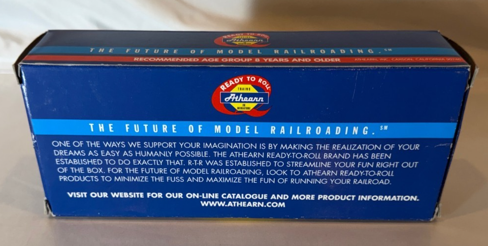 ATHEARN 40' BOX CAR CHICAGO & ST LOUIS SOUTHWEST HO SCALE 922784