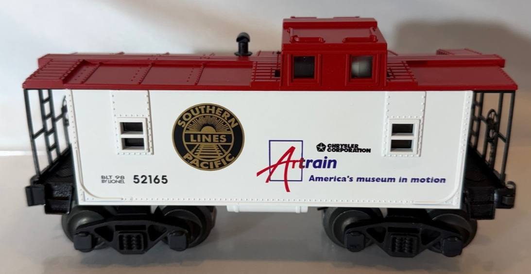 Lionel 52165 - O Scale 1998 Artrain Square Window Caboose1