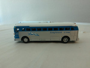 Rail King 30-50021 O Scale Greyhound 1943 Los Angeles Die-Cast Bus