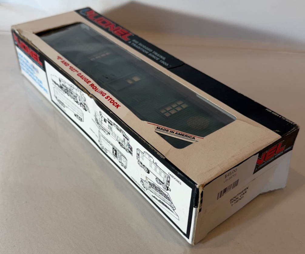 Lionel Southern Tool Car 6-16701 O and 027 Gauge Rolling Stock1