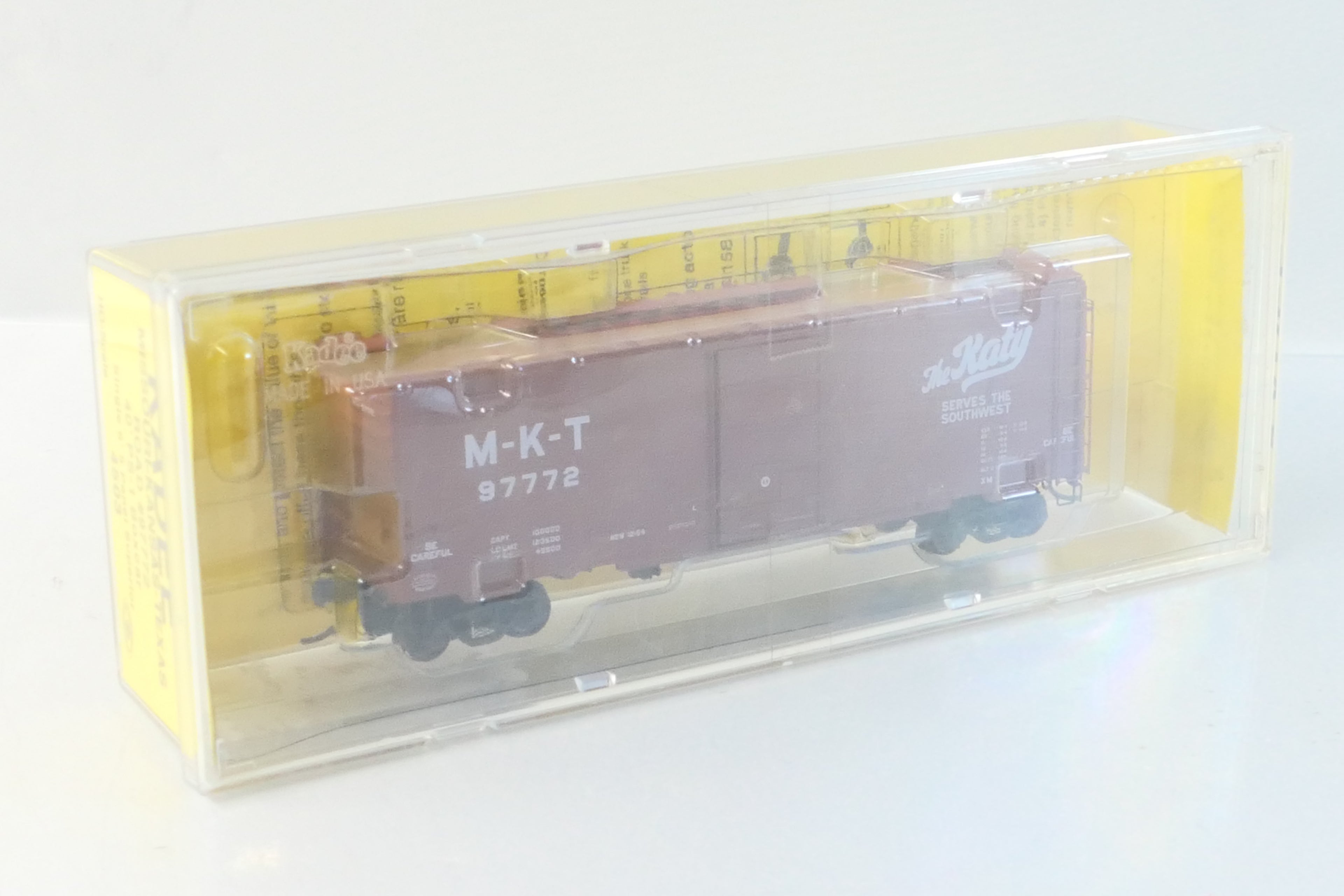 Kadee 4503 - HO Scale Boxcar Katy 97772 40 Mkt8