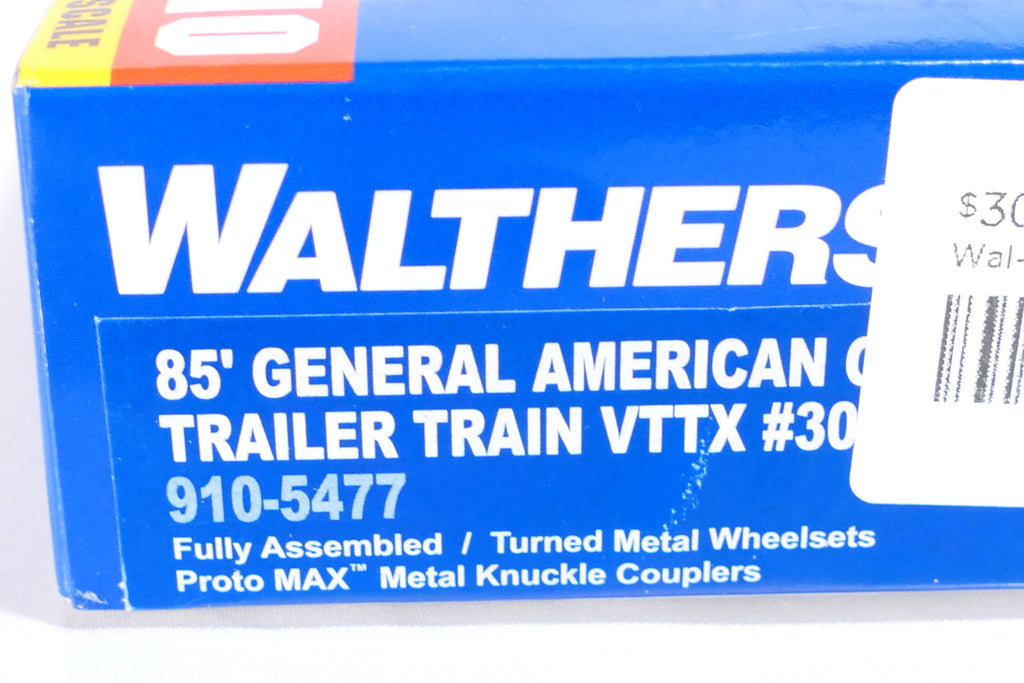 Walthers 910-5477 HO Scale Flat Car VTTX 300576 85' General American G856