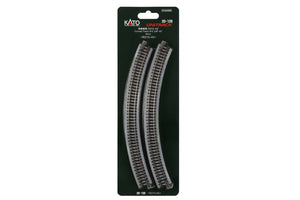 Kato 20-120 N Scale Unitrack Curved Roadbed 45 Degree 12-3/8" 315mm Radius 4pack
